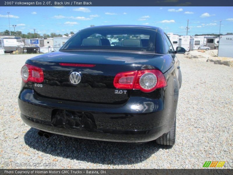 Black Uni / Titan Black 2007 Volkswagen Eos 2.0T