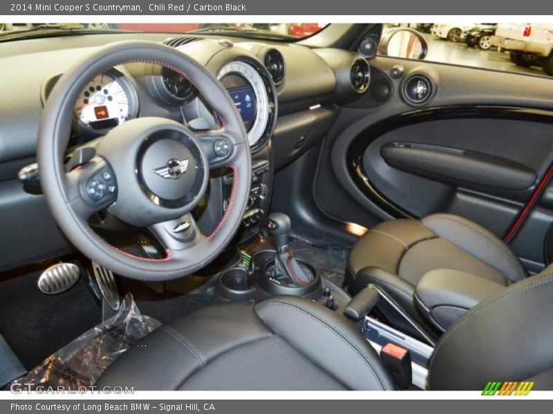 Chili Red / Carbon Black 2014 Mini Cooper S Countryman