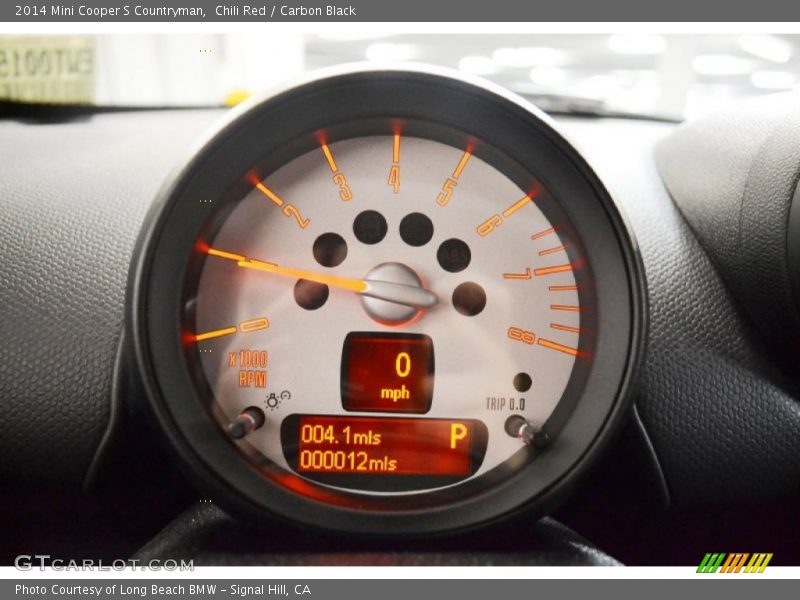 Chili Red / Carbon Black 2014 Mini Cooper S Countryman
