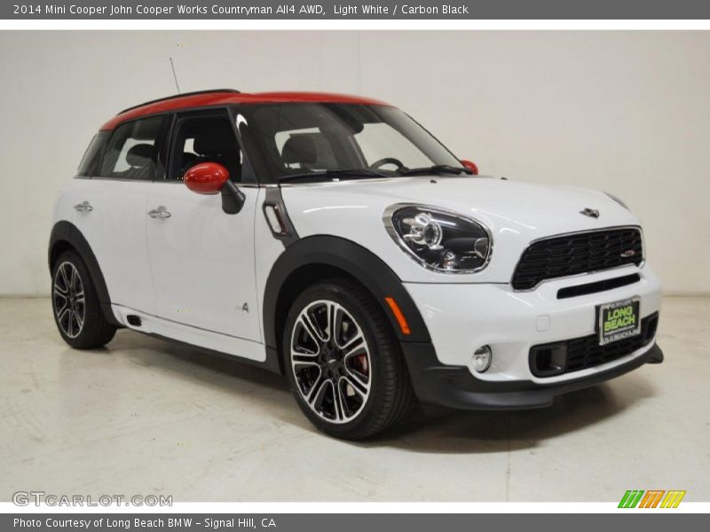 Light White / Carbon Black 2014 Mini Cooper John Cooper Works Countryman All4 AWD