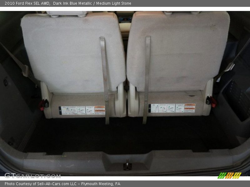 Dark Ink Blue Metallic / Medium Light Stone 2010 Ford Flex SEL AWD