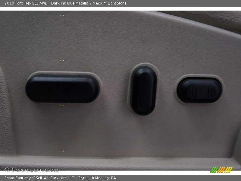 Dark Ink Blue Metallic / Medium Light Stone 2010 Ford Flex SEL AWD