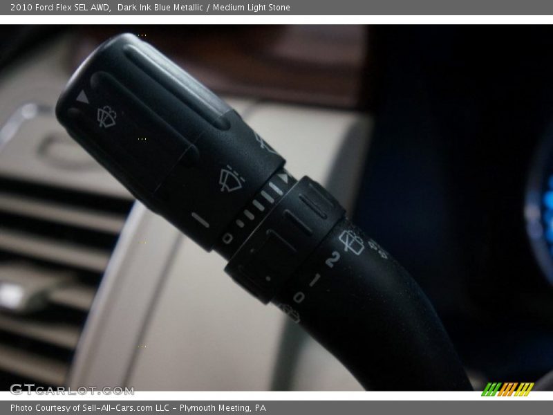 Dark Ink Blue Metallic / Medium Light Stone 2010 Ford Flex SEL AWD