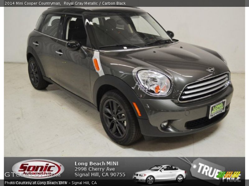 Royal Gray Metallic / Carbon Black 2014 Mini Cooper Countryman