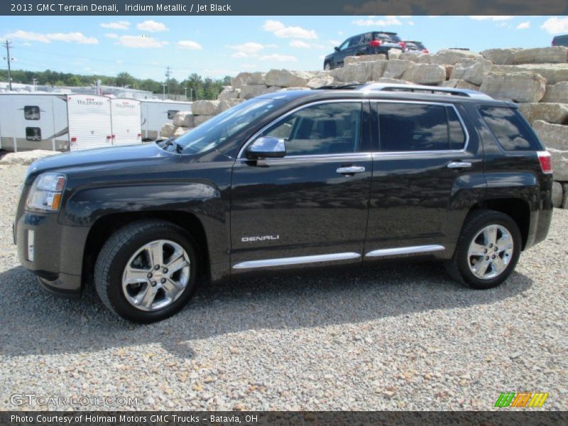 Iridium Metallic / Jet Black 2013 GMC Terrain Denali