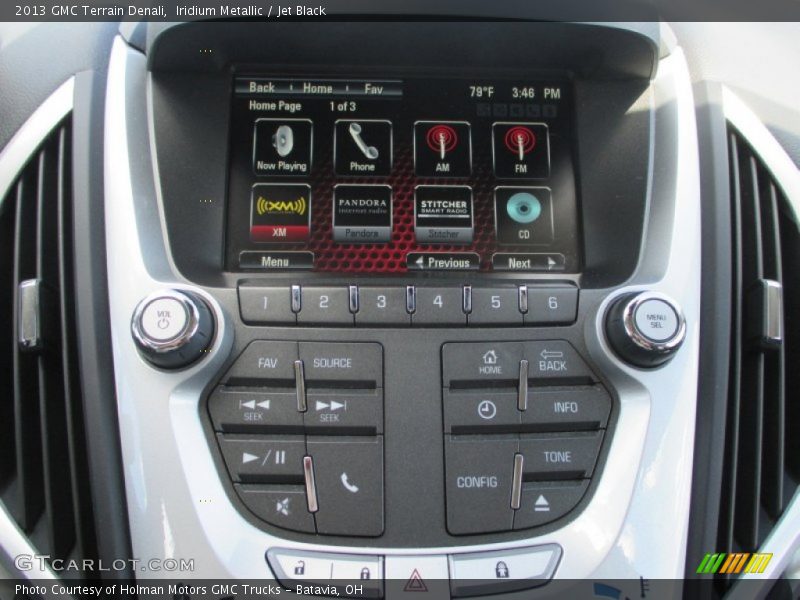 Iridium Metallic / Jet Black 2013 GMC Terrain Denali