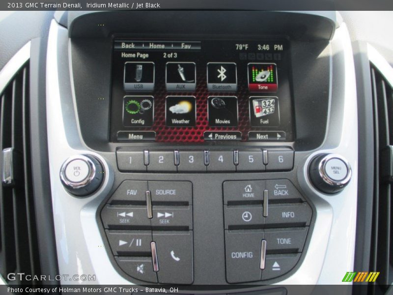 Iridium Metallic / Jet Black 2013 GMC Terrain Denali