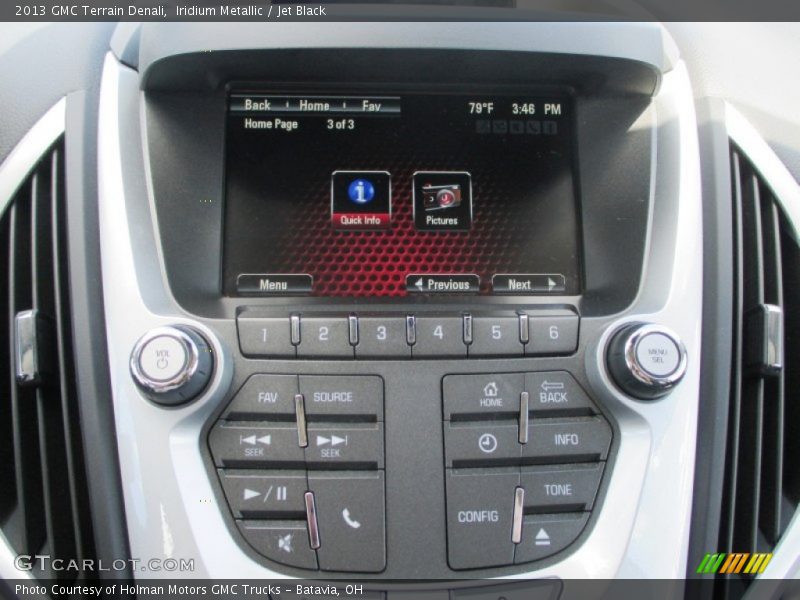 Iridium Metallic / Jet Black 2013 GMC Terrain Denali