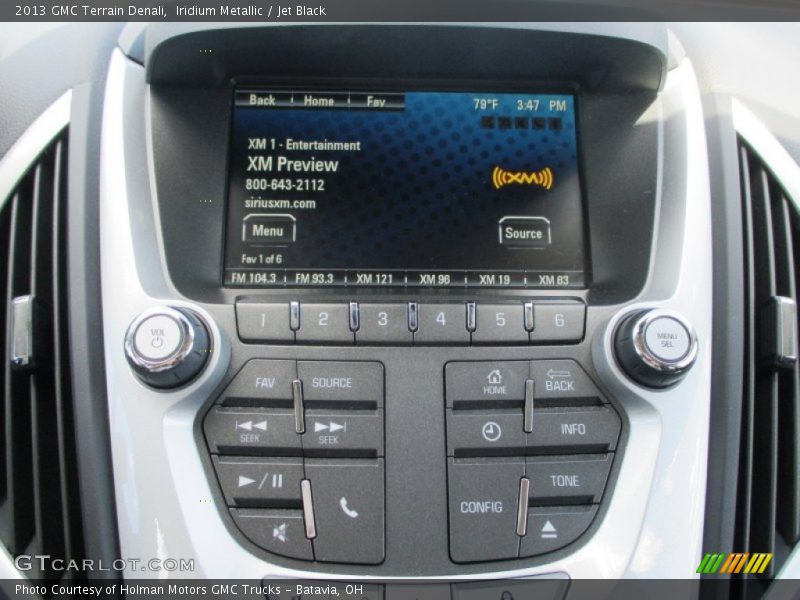 Iridium Metallic / Jet Black 2013 GMC Terrain Denali