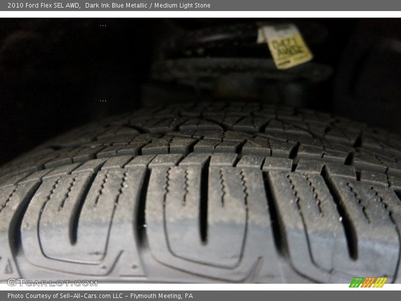 Dark Ink Blue Metallic / Medium Light Stone 2010 Ford Flex SEL AWD