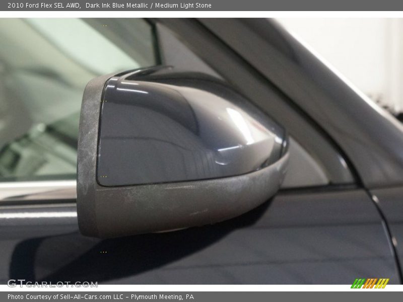 Dark Ink Blue Metallic / Medium Light Stone 2010 Ford Flex SEL AWD