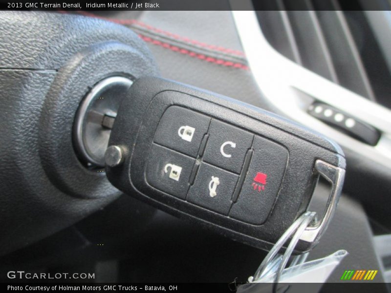 Iridium Metallic / Jet Black 2013 GMC Terrain Denali