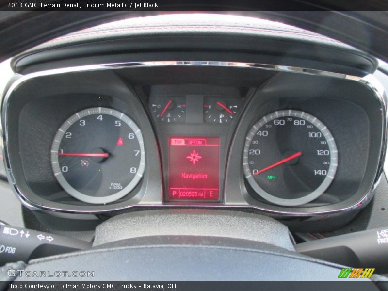 Iridium Metallic / Jet Black 2013 GMC Terrain Denali