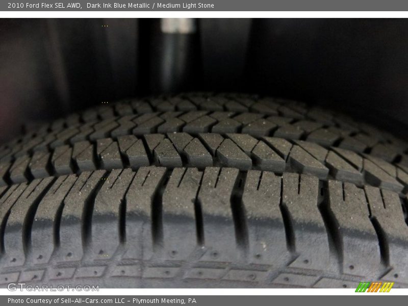 Dark Ink Blue Metallic / Medium Light Stone 2010 Ford Flex SEL AWD
