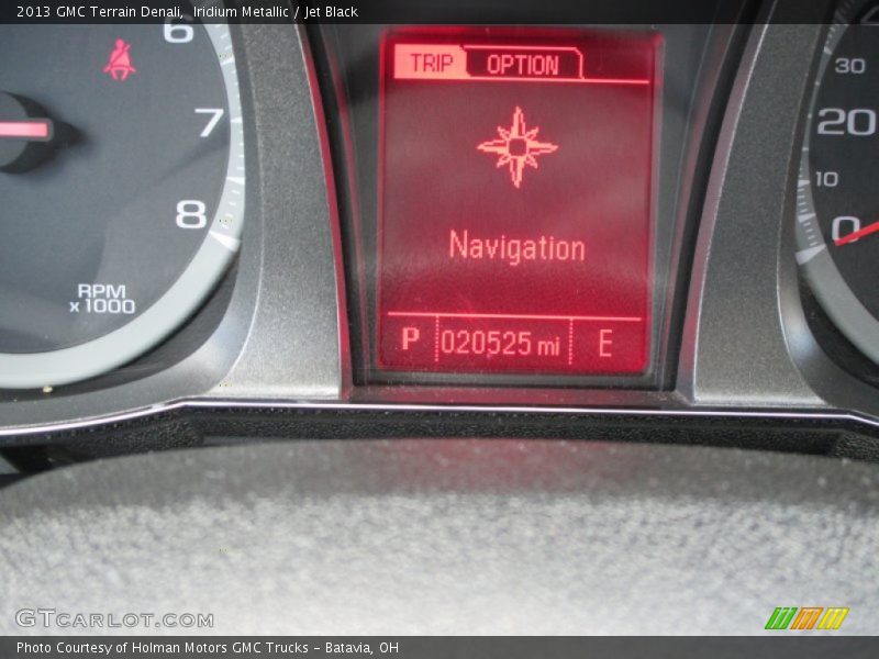 Iridium Metallic / Jet Black 2013 GMC Terrain Denali