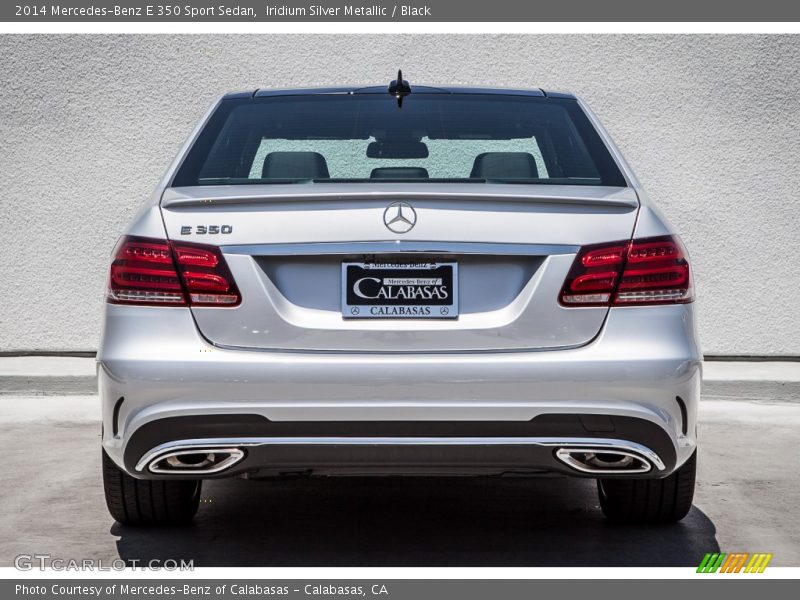 Iridium Silver Metallic / Black 2014 Mercedes-Benz E 350 Sport Sedan