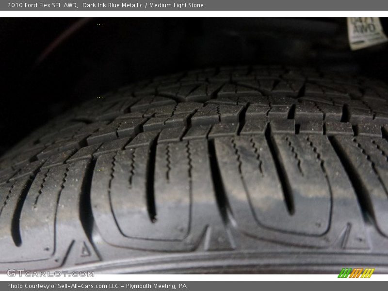 Dark Ink Blue Metallic / Medium Light Stone 2010 Ford Flex SEL AWD