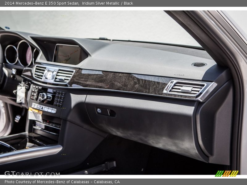 Iridium Silver Metallic / Black 2014 Mercedes-Benz E 350 Sport Sedan