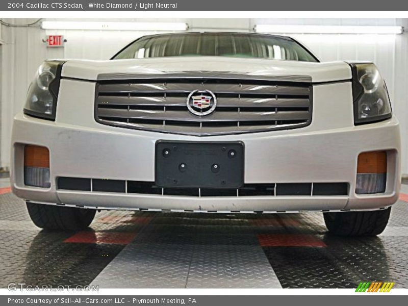 White Diamond / Light Neutral 2004 Cadillac CTS Sedan