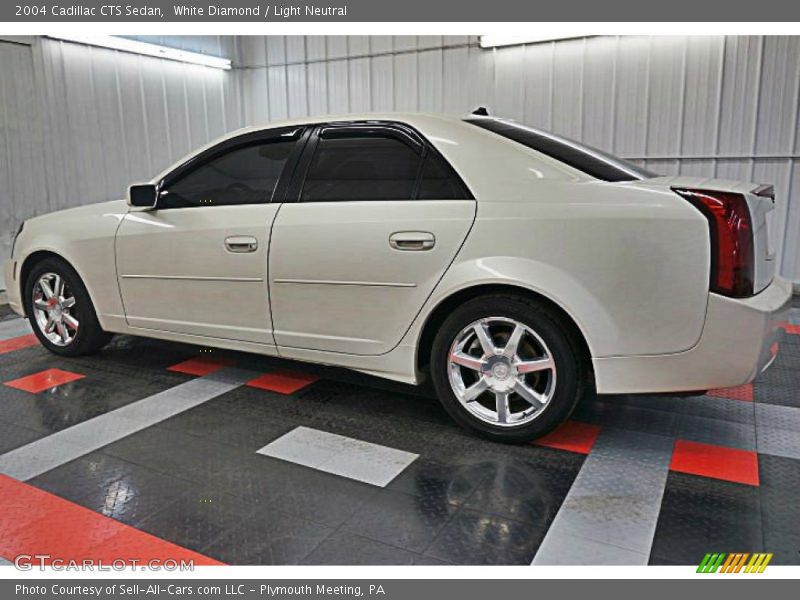 White Diamond / Light Neutral 2004 Cadillac CTS Sedan