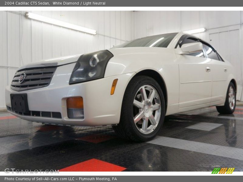 White Diamond / Light Neutral 2004 Cadillac CTS Sedan