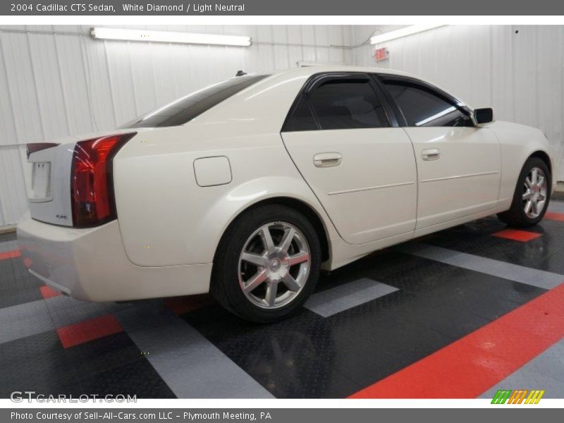 White Diamond / Light Neutral 2004 Cadillac CTS Sedan