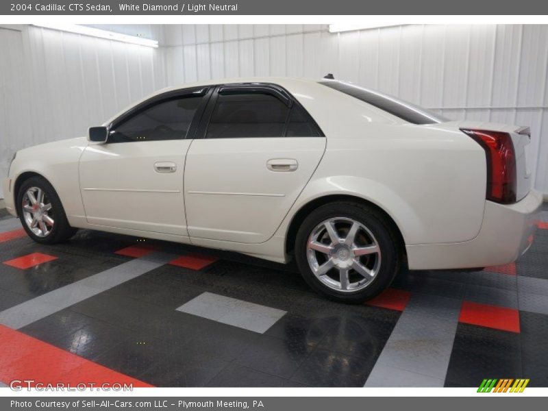 White Diamond / Light Neutral 2004 Cadillac CTS Sedan