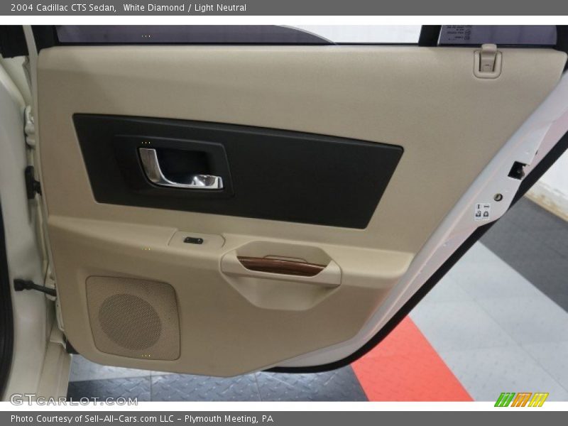 White Diamond / Light Neutral 2004 Cadillac CTS Sedan