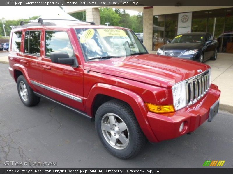 Front 3/4 View of 2010 Commander Sport 4x4