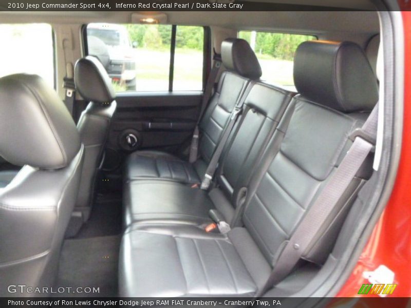 Inferno Red Crystal Pearl / Dark Slate Gray 2010 Jeep Commander Sport 4x4
