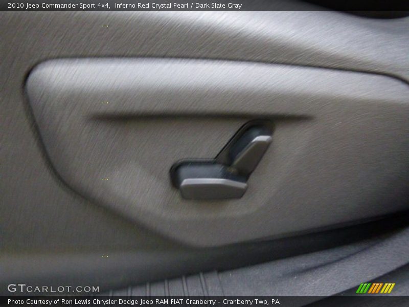 Inferno Red Crystal Pearl / Dark Slate Gray 2010 Jeep Commander Sport 4x4