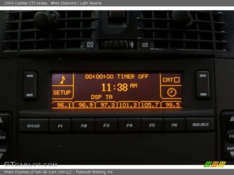 White Diamond / Light Neutral 2004 Cadillac CTS Sedan