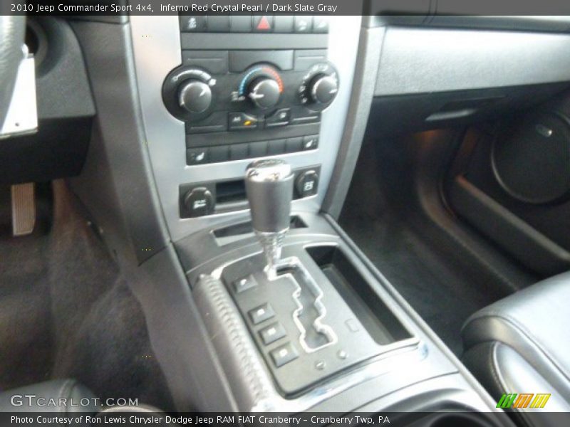 Inferno Red Crystal Pearl / Dark Slate Gray 2010 Jeep Commander Sport 4x4