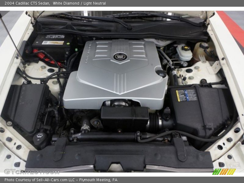 White Diamond / Light Neutral 2004 Cadillac CTS Sedan