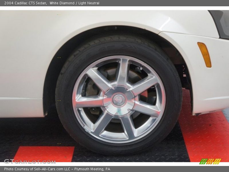 White Diamond / Light Neutral 2004 Cadillac CTS Sedan