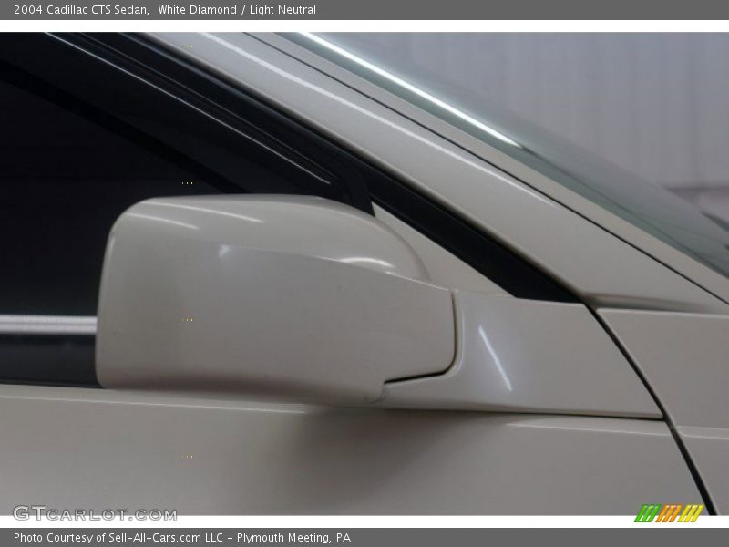 White Diamond / Light Neutral 2004 Cadillac CTS Sedan
