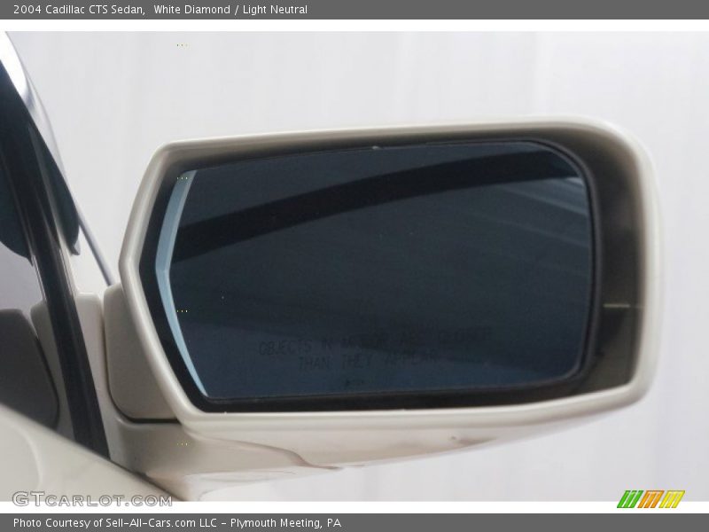 White Diamond / Light Neutral 2004 Cadillac CTS Sedan