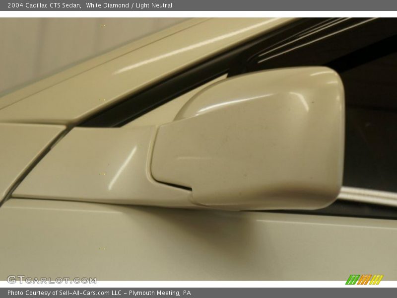 White Diamond / Light Neutral 2004 Cadillac CTS Sedan