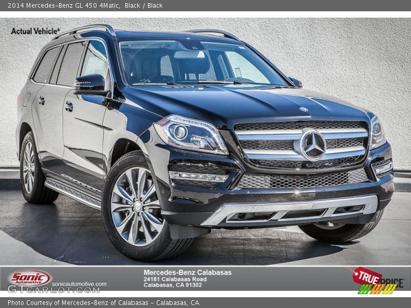 Black / Black 2014 Mercedes-Benz GL 450 4Matic