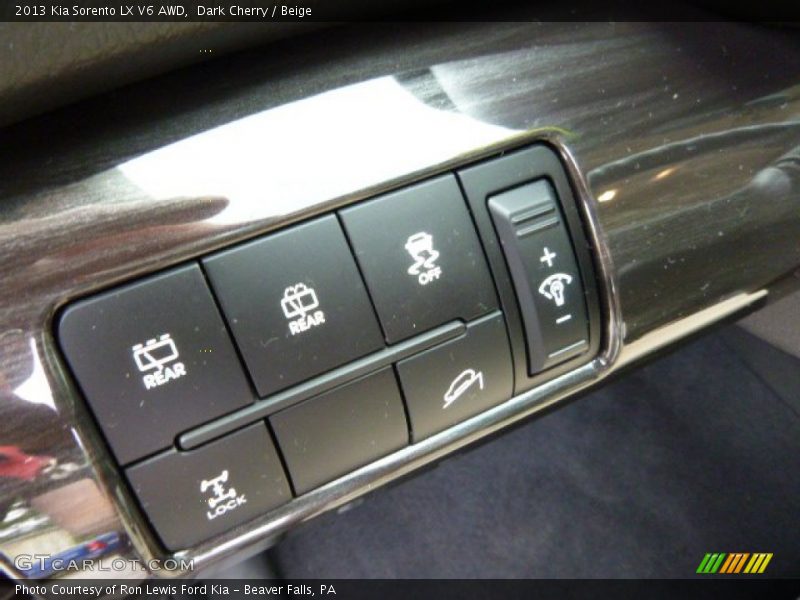 Dark Cherry / Beige 2013 Kia Sorento LX V6 AWD