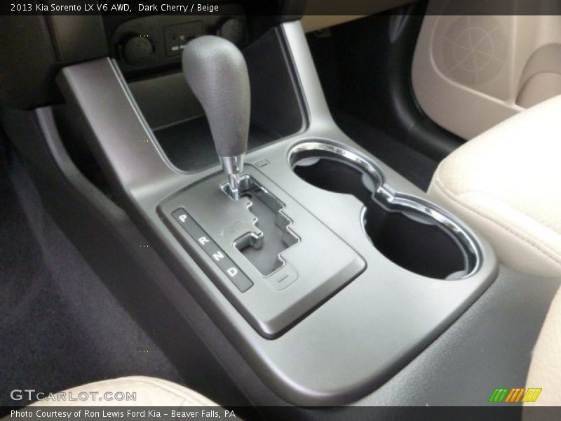 Dark Cherry / Beige 2013 Kia Sorento LX V6 AWD