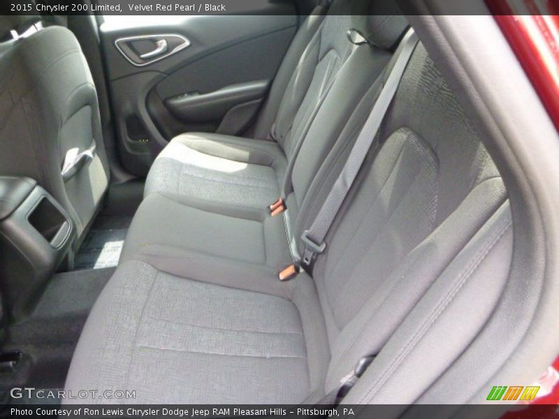Velvet Red Pearl / Black 2015 Chrysler 200 Limited
