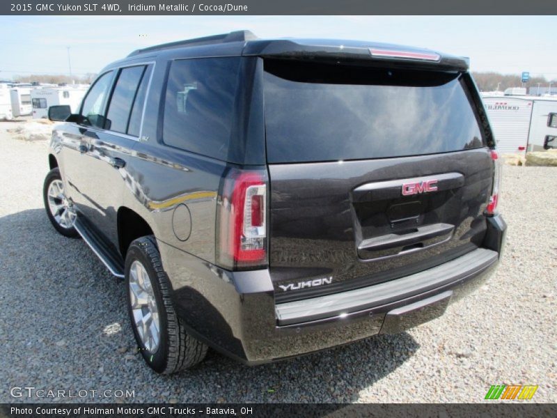 Iridium Metallic / Cocoa/Dune 2015 GMC Yukon SLT 4WD