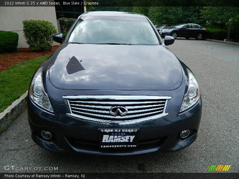 Blue Slate / Graphite 2012 Infiniti G 25 x AWD Sedan