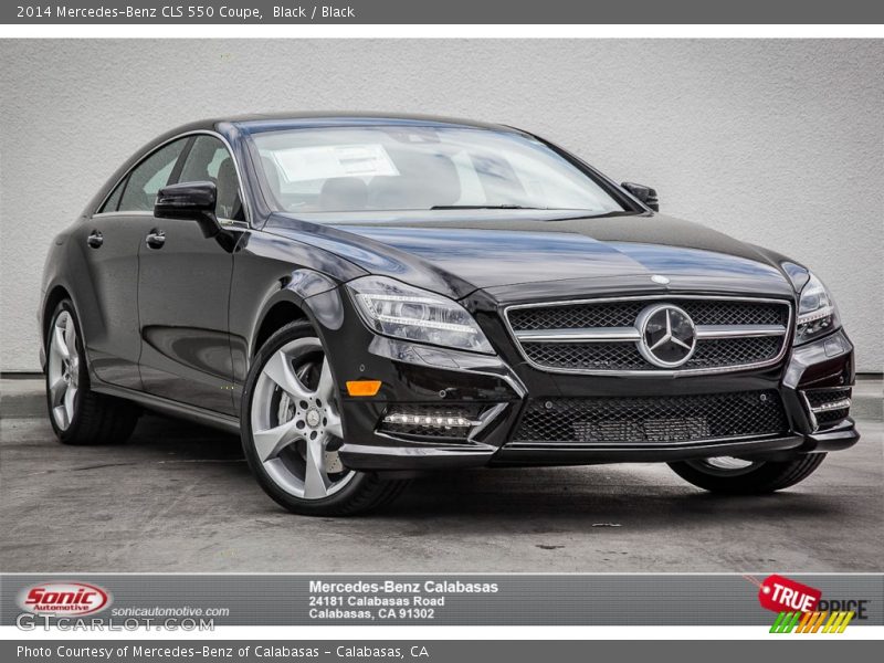 Black / Black 2014 Mercedes-Benz CLS 550 Coupe