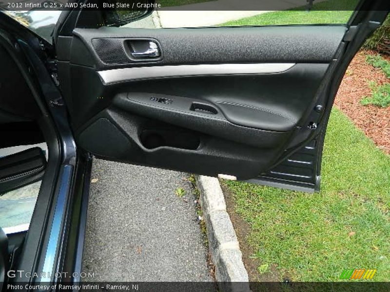 Blue Slate / Graphite 2012 Infiniti G 25 x AWD Sedan