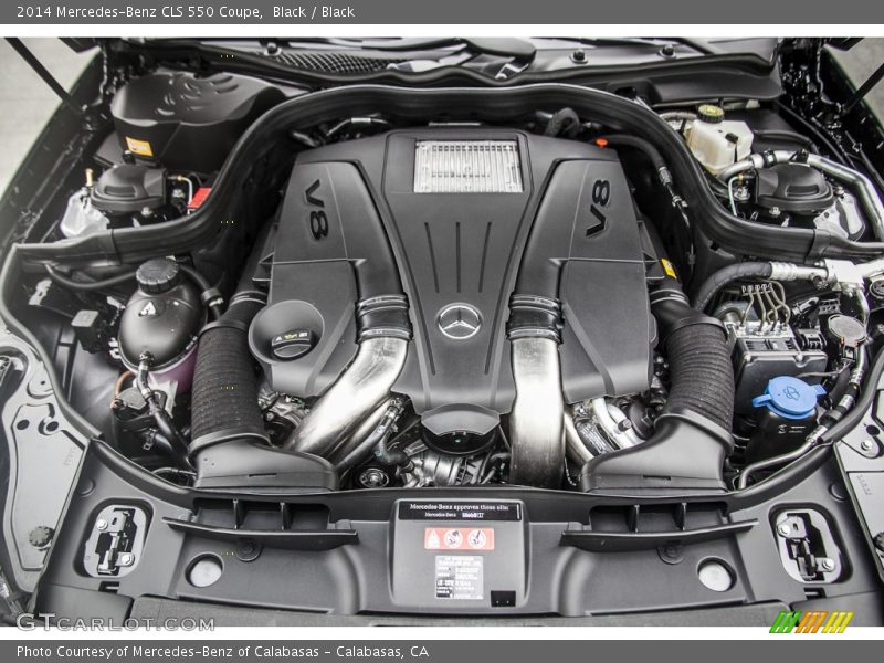Black / Black 2014 Mercedes-Benz CLS 550 Coupe