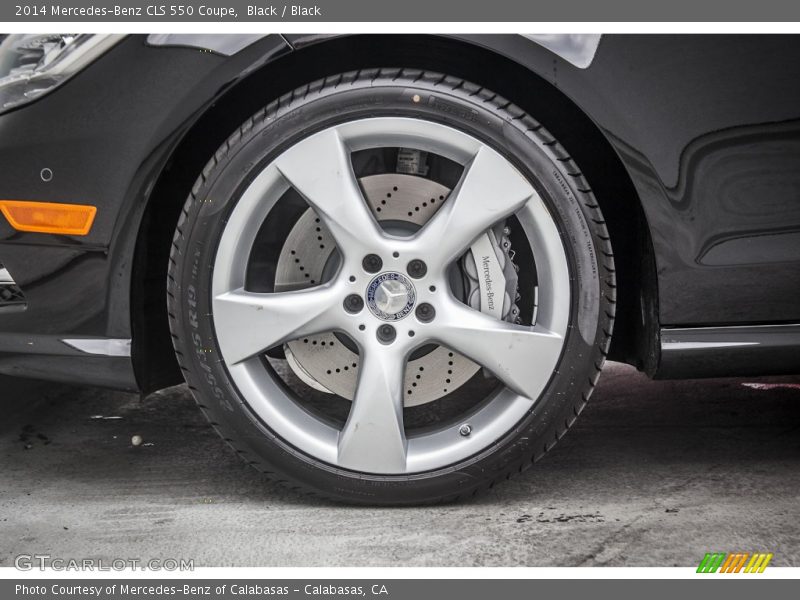 Black / Black 2014 Mercedes-Benz CLS 550 Coupe