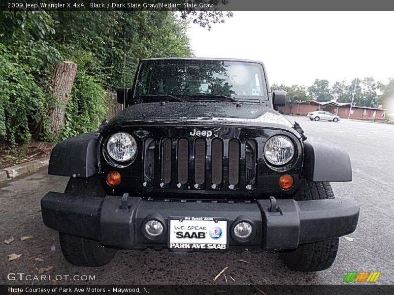 Black / Dark Slate Gray/Medium Slate Gray 2009 Jeep Wrangler X 4x4