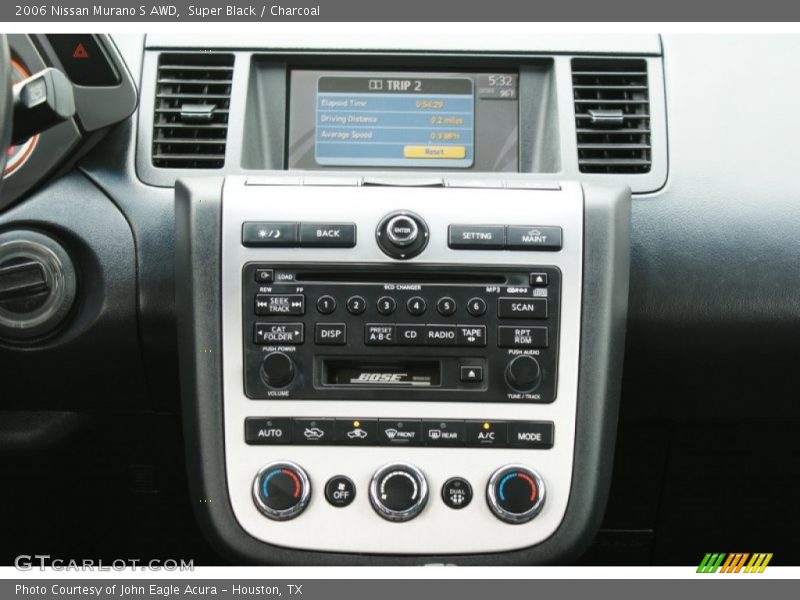 Super Black / Charcoal 2006 Nissan Murano S AWD